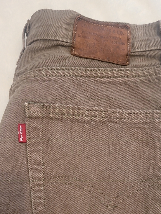 Levi's Other - Levi's Vintage Big E Men's Green Straight Jeans with Red Tab